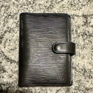 Louis Vuitton Epi leather agenda